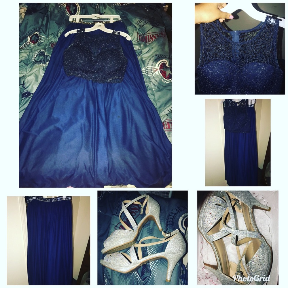Prom Dress and Shoes